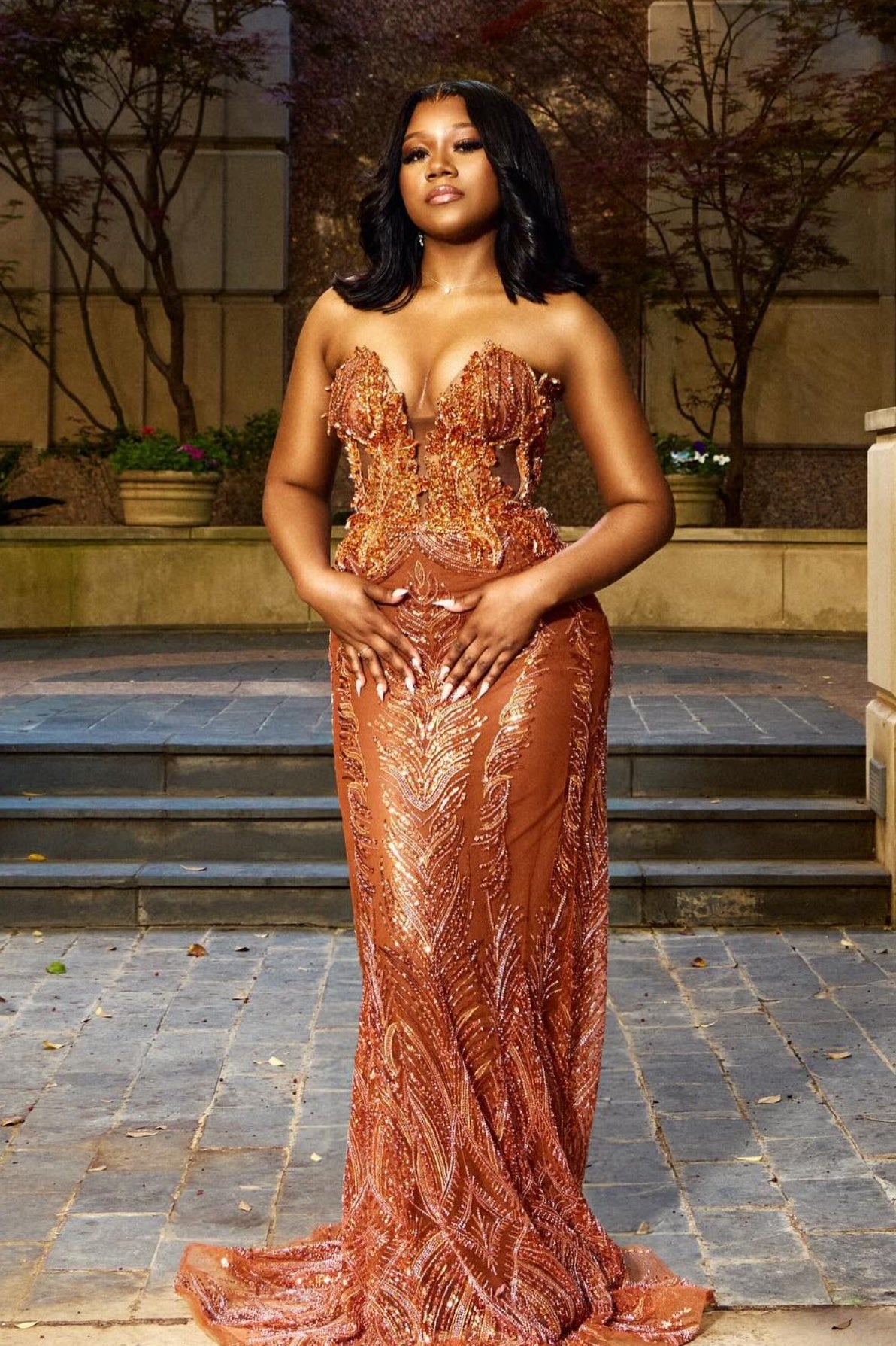 Charming Sweetheart Mermaid Beadings Sequins Tulle Prom Dresses